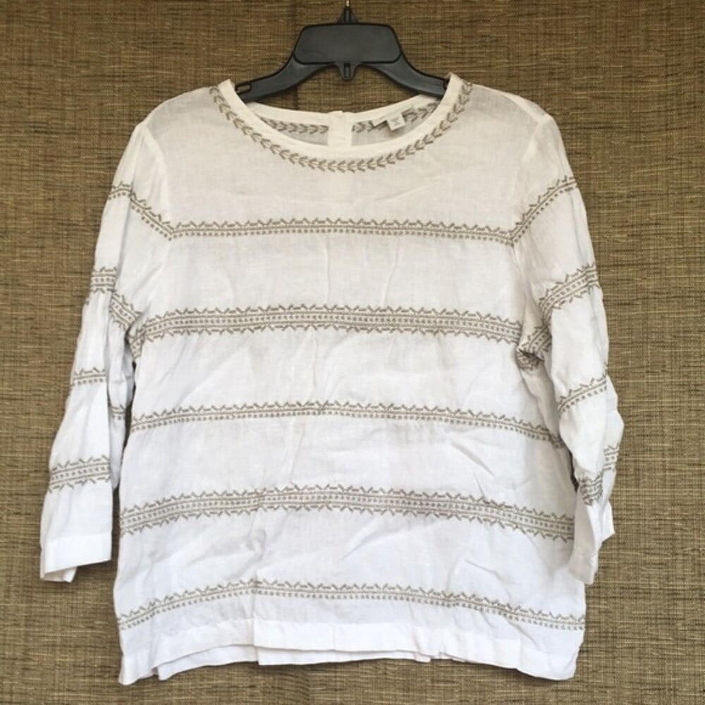 JJill love linen top